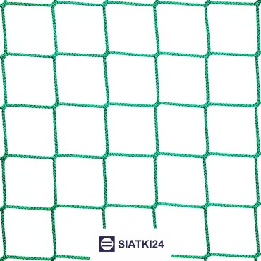 Ogrodzenie boiska szkolnego - Ogrodzenie sportowe do szkoły - Wielkość oczka 10x10 cm. Grubość 6mm